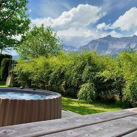 Appartement Avec Jacuzzi Dans Chalet Prive, Grande Terrasse, Parking Gratuit Les Houches Εξωτερικό φωτογραφία