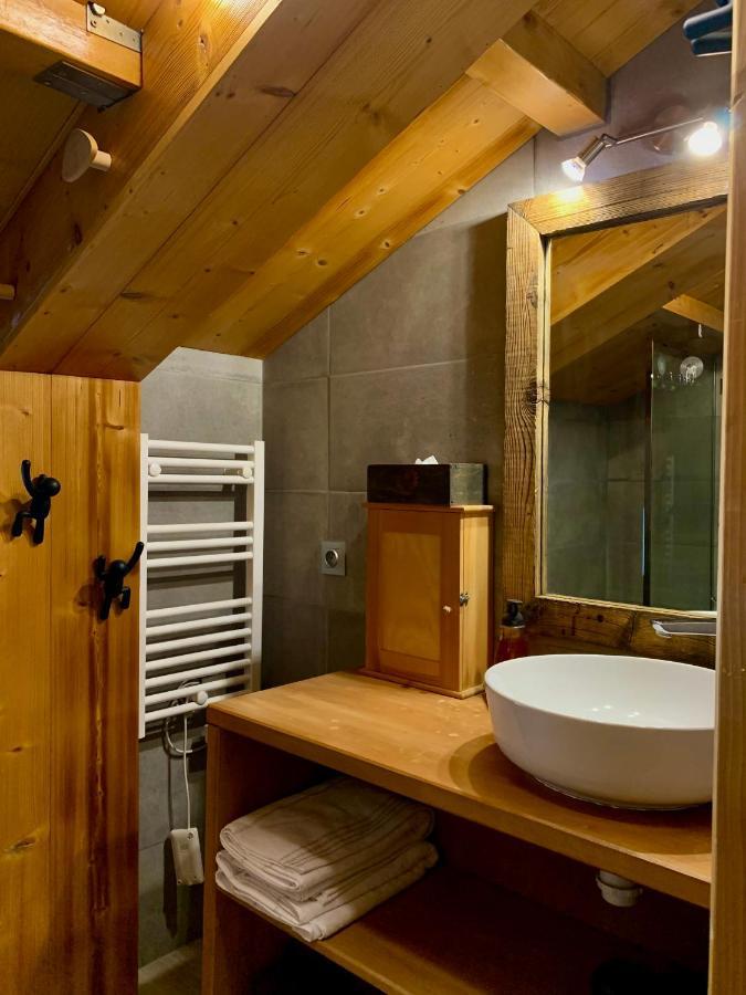 Appartement Avec Jacuzzi Dans Chalet Prive, Grande Terrasse, Parking Gratuit Les Houches Εξωτερικό φωτογραφία