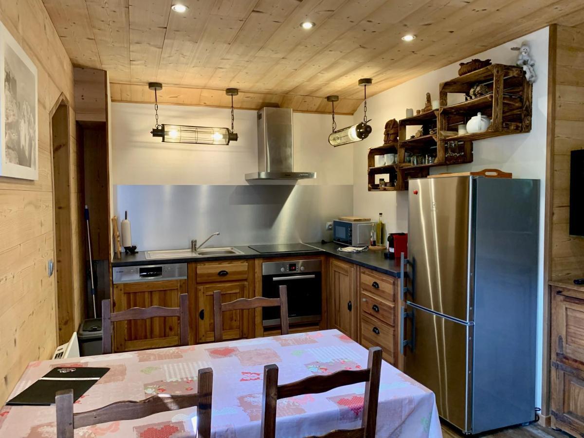 Appartement Avec Jacuzzi Dans Chalet Prive, Grande Terrasse, Parking Gratuit Les Houches Εξωτερικό φωτογραφία