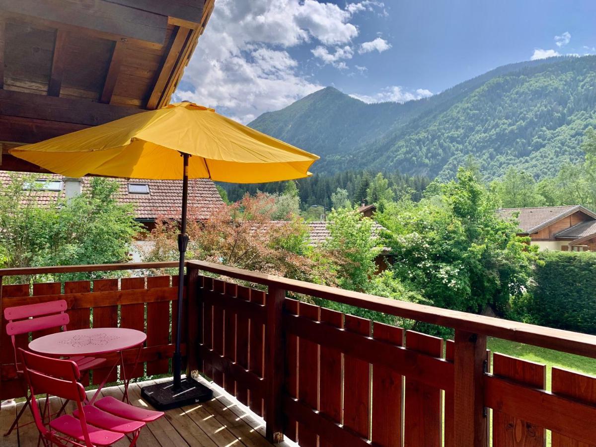 Appartement Avec Jacuzzi Dans Chalet Prive, Grande Terrasse, Parking Gratuit Les Houches Εξωτερικό φωτογραφία